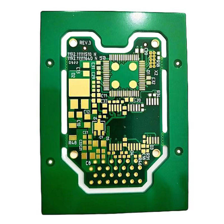 PCB com furo enterrado cego